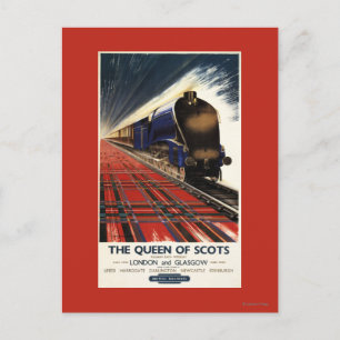 Queen of Scots Pullman Train Postcard