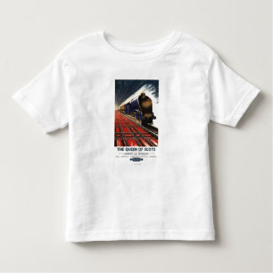 Queen of Scots Pullman Train Toddler T-Shirt
