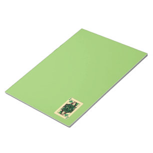 Queen Of Shamrocks Notepad