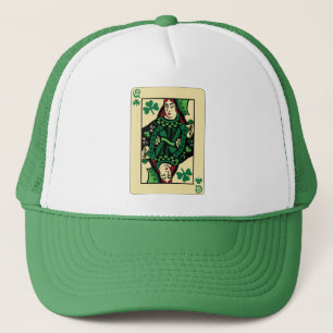 Queen of Shamrocks Trucker Hat