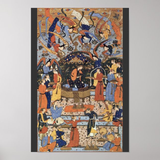 Queen Of Sheba By Persischer Meister (Best Quality Poster (Front)