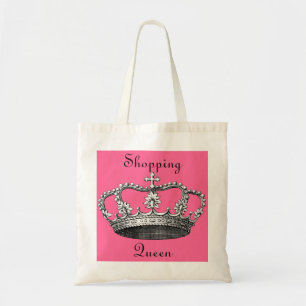 Queen of Shopping Tote Bag