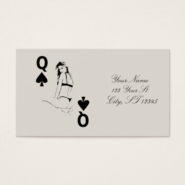 Queen of Spades bikini girl Thunder_Cove (Front)