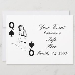 Queen of Spades Bikini Girl Thunder_Cove