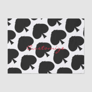 Queen of Spades Black Thunder_Cove Tissue Paper