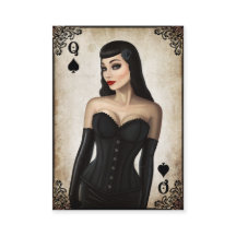 Queen of Spades - Business Card