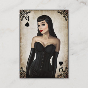 Queen of Spades - Business Card