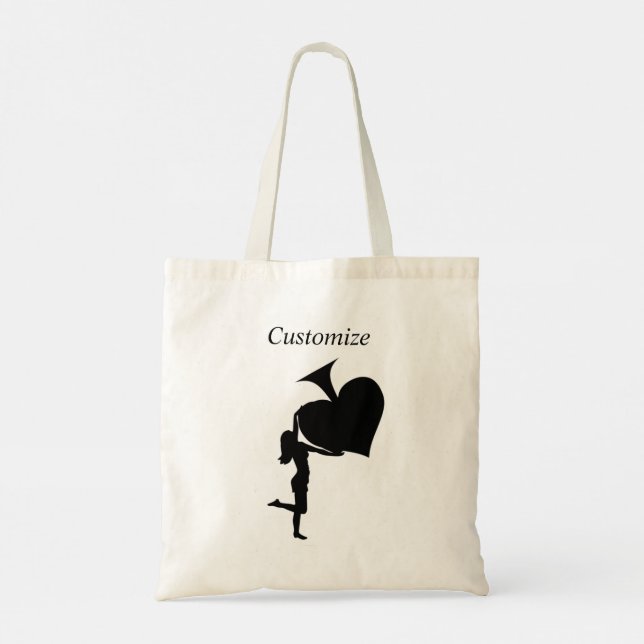 Queen of Spades Holding Black Ace Thunder_Cove Tote Bag (Back)