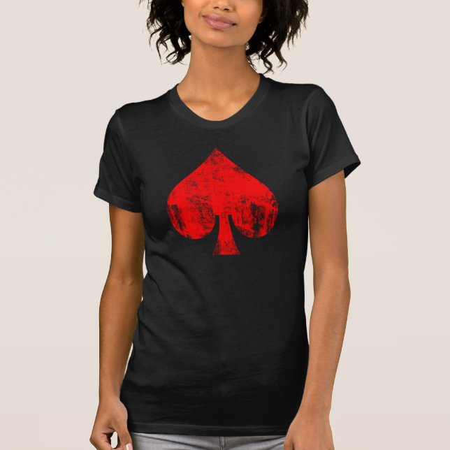 Queen of Spades T-Shirt (Front)