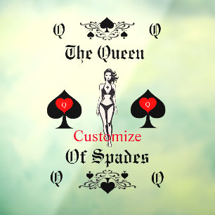 Queen of Spades Tarot Card Thunder_Cove