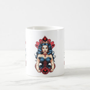Queen of Spades Thunder_Cove Coffee Mug
