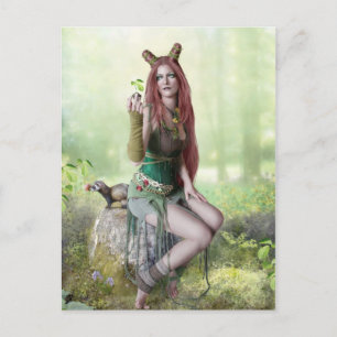 Queen of Spring Postcard