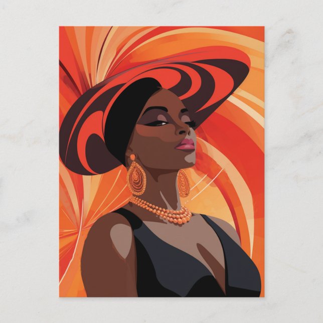 QUEEN OF SUMMER #1 POSTCARD (Front)