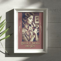 Queen of Swirls and Sips Funny Wine Quote