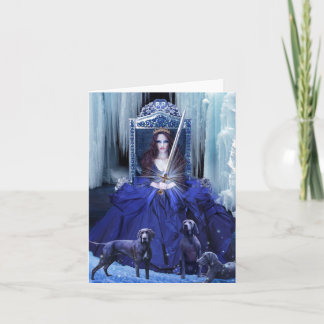Queen of swords card