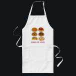 Queen of Tarts Long Apron<br><div class="desc">For the woman who rules dessert!</div>