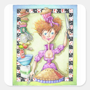 QUEEN OF TARTS STICKERS