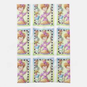 QUEEN OF TARTS TEA TOWEL