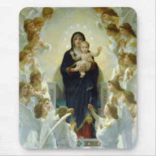 Queen of the Angels (by Bouguereau) Mouse Pad