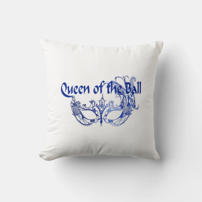 Queen of the Ball  Cushion (Front)