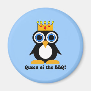 queen of the barbecue magnet