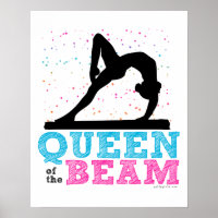 Queen of the Beam Gymnastics by Golly Girls
