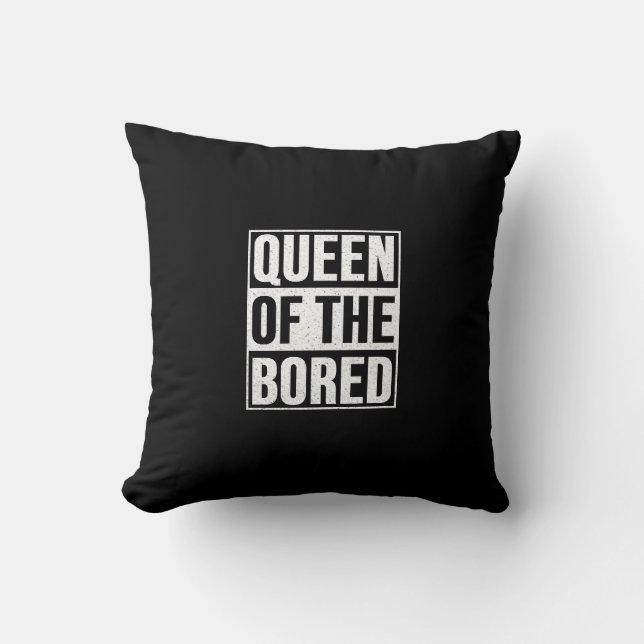 Queen of the Bored - American Gods Cushion (Front)