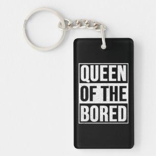 Queen OF the Bored - American Gods Key Ring