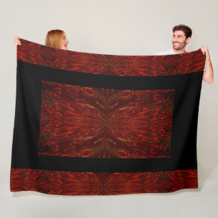 Queen Of The Butterflies 60 Fleece Blanket