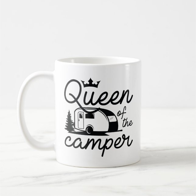 Queen Of The Camper Coffee Mug (Left)