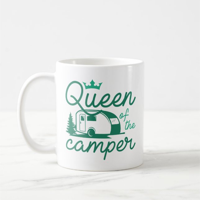 Queen Of The Camper Coffee Mug (Left)