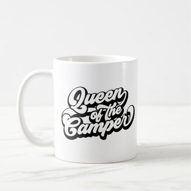 Queen Of The Camper Coffee Mug (Left)