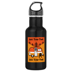 Queen of the Camper - Funny Camping RV 532 Ml Water Bottle