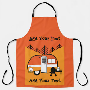 Queen of the Camper - Funny Camping RV Apron