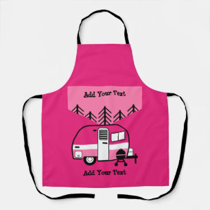 Queen of the Camper - Funny Camping RV Apron