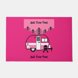 Queen of the Camper - Funny Camping RV Doormat