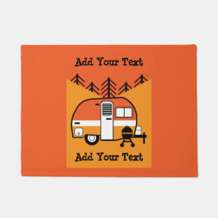Queen of the Camper - Funny Camping RV   Doormat