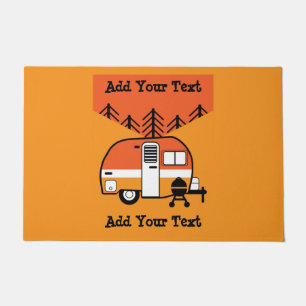 Queen of the Camper - Funny Camping RV Doormat