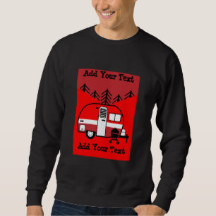 Queen of the Camper - Funny Camping RV Sweatshirt