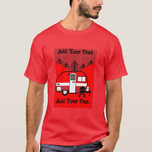 Queen of the Camper - Funny Camping RV T-Shirt