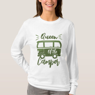 Queen Of The Camper, gift for Camper Queen T-Shirt