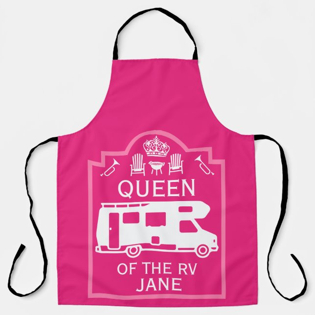 Queen Of The Camper RV Apron (Front)