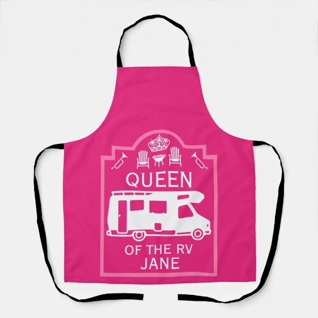 Queen Of The Camper RV Apron (Front)