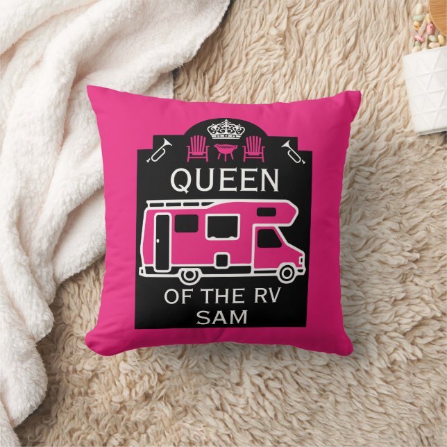 Queen Of The Camper RV Cushion (Blanket)