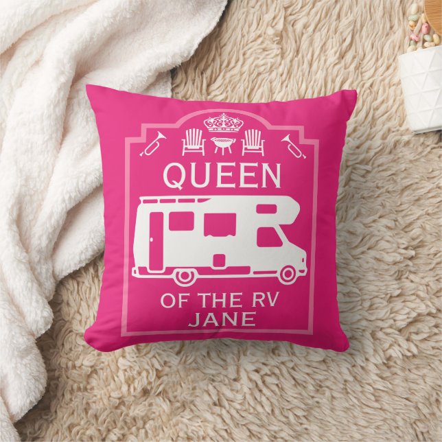 Queen Of The Camper RV Cushion (Blanket)