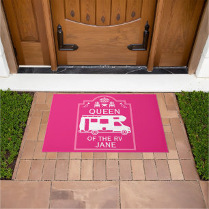 Queen Of The Camper RV Doormat