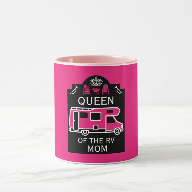Queen Of The Camper RV Mug (Center)