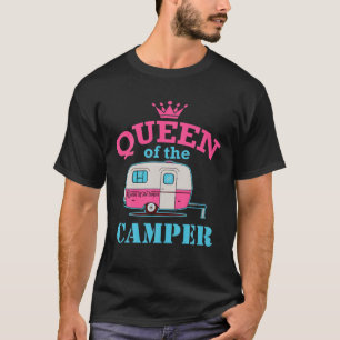 Queen Of The Camper T-shirt Camping Tee