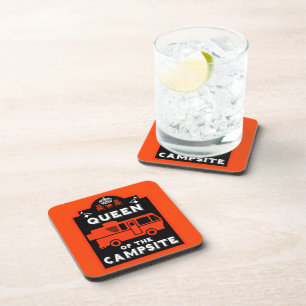 Queen Of The Campsite Coaster