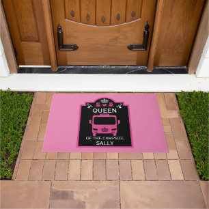 Queen Of The Campsite Doormat
